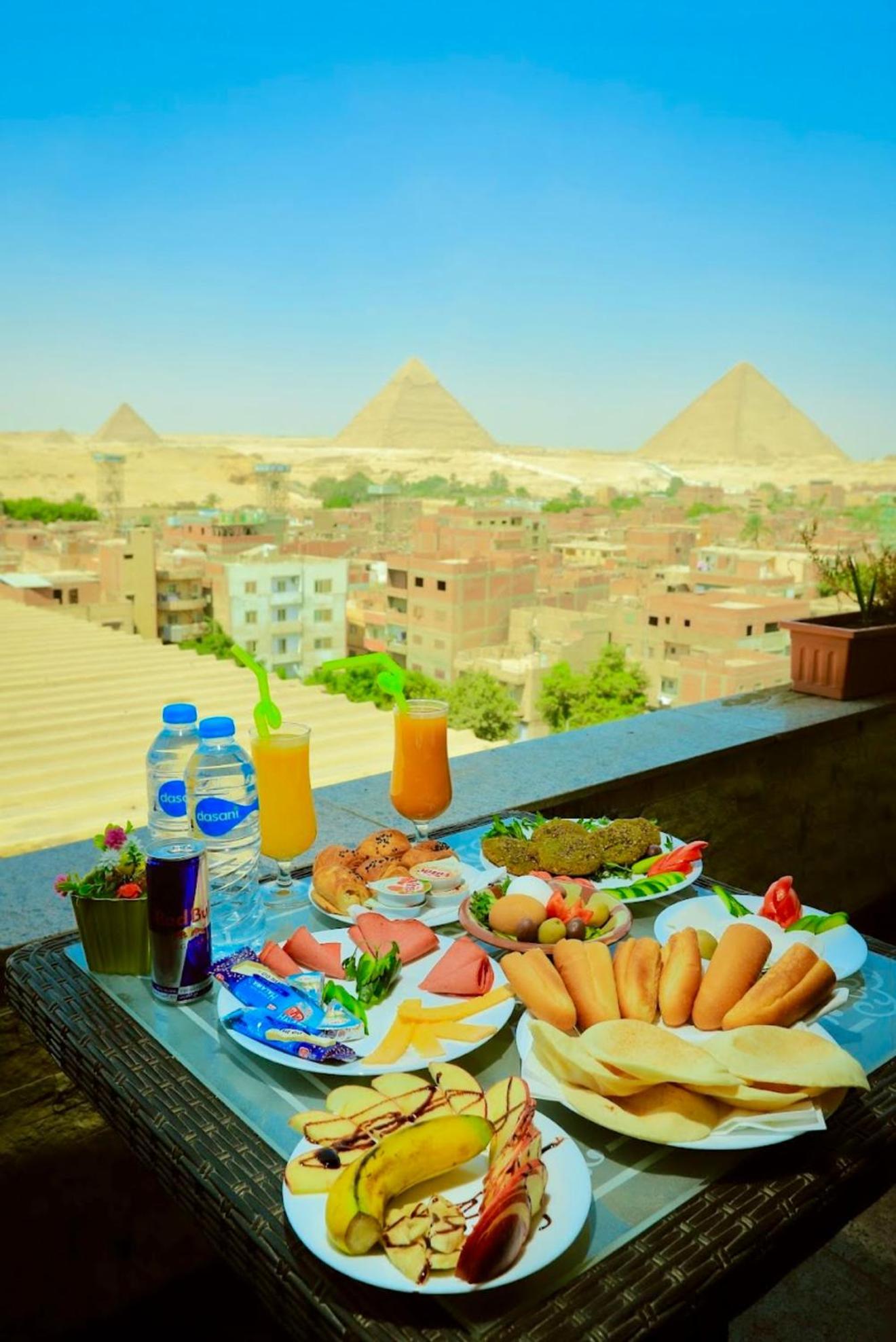 Topaz Pyramids View Inn Kafret el-Gabal 외부 사진