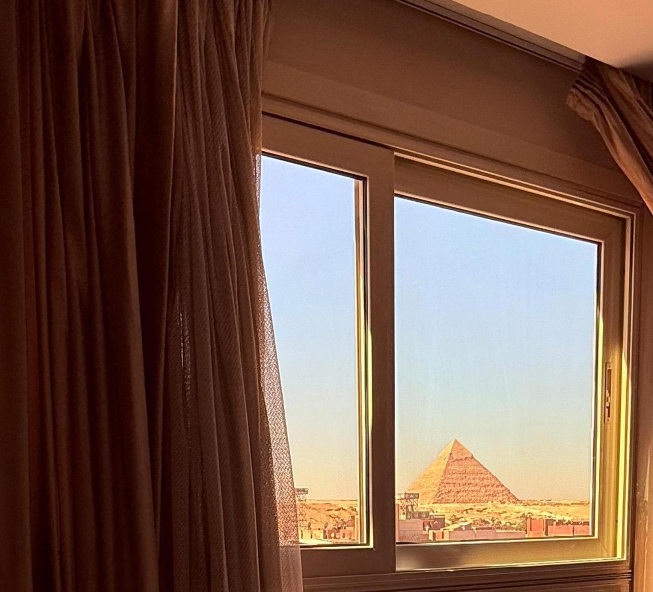 Topaz Pyramids View Inn Kafret el-Gabal 외부 사진