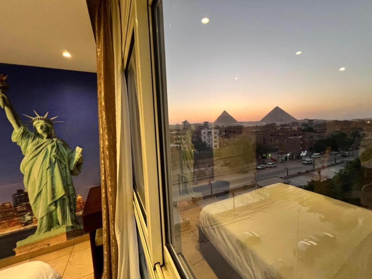 Topaz Pyramids View Inn Kafret el-Gabal 외부 사진