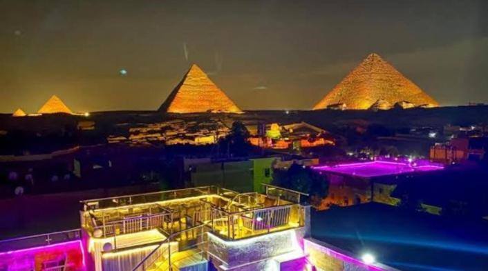 Topaz Pyramids View Inn Kafret el-Gabal 외부 사진